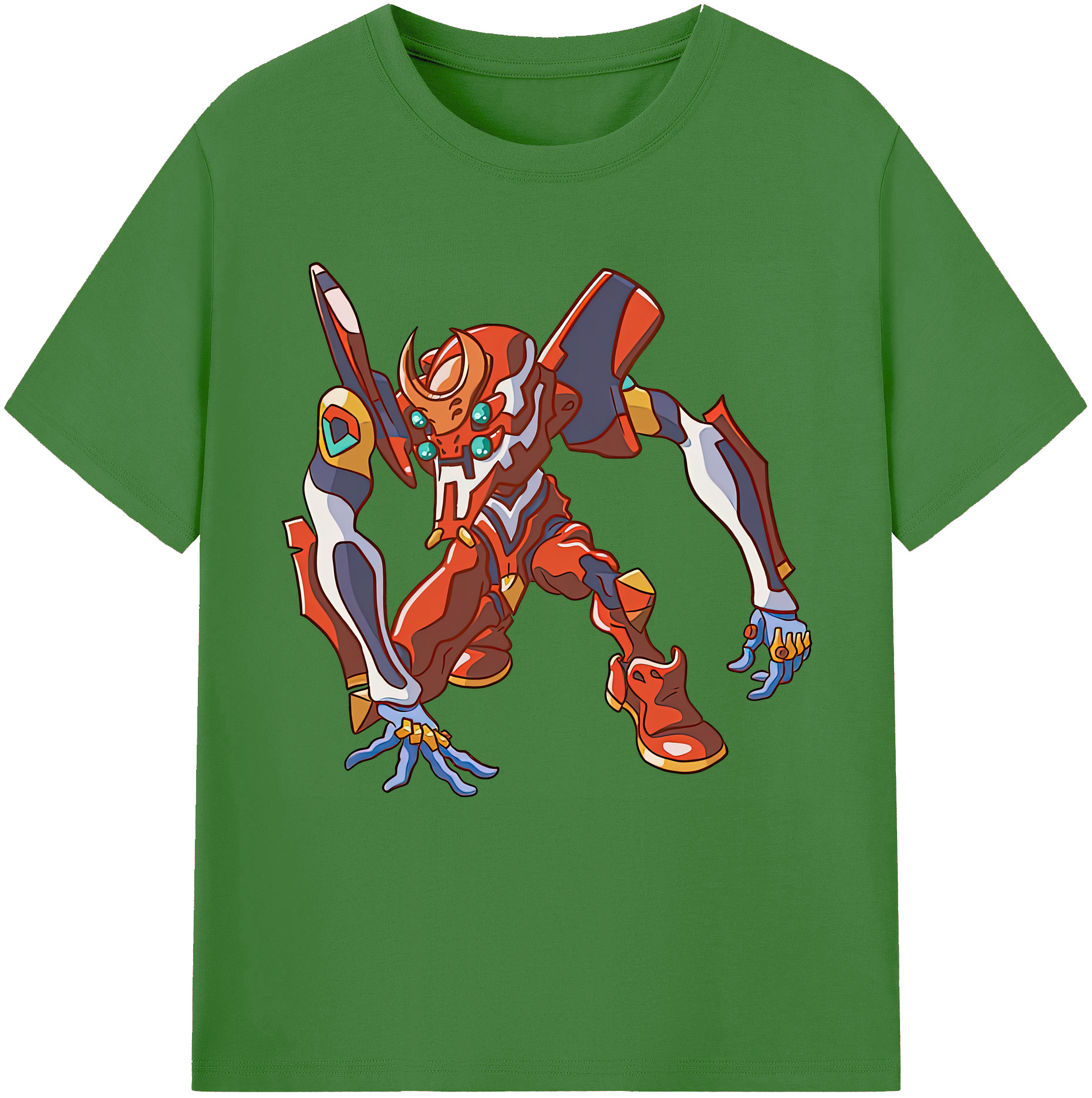 （画像用） EVA 新世紀エヴァンゲリオン レディースカジュアルプリントTシャツ（綿100％）